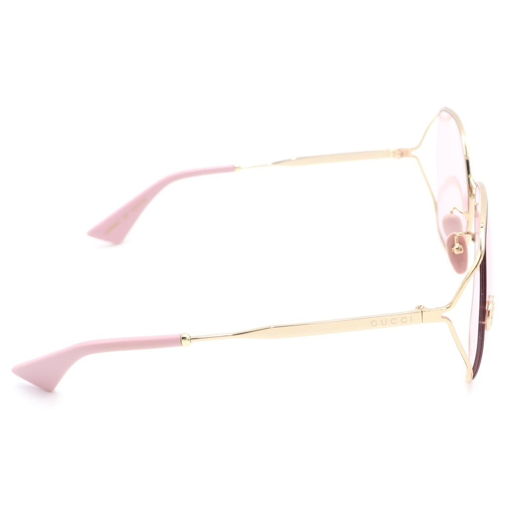 GUCCI(グッチ) アジアンフィット ヘキサゴンフレーム サングラス GG0818SA レディース