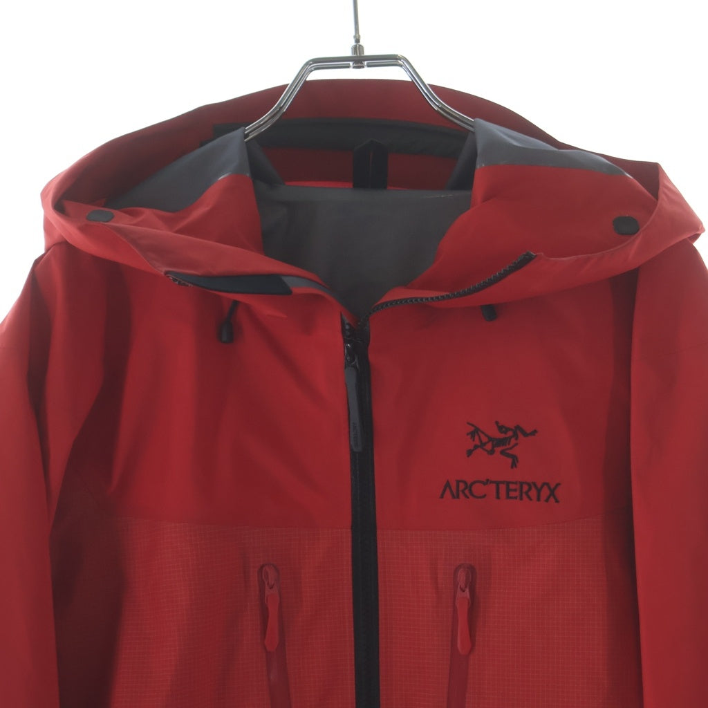 ARC'TERYX(アークテリクス) ALPHA JACKET アルファ ジップアップ ナイロンジャケット レッド X00006454 X00006454