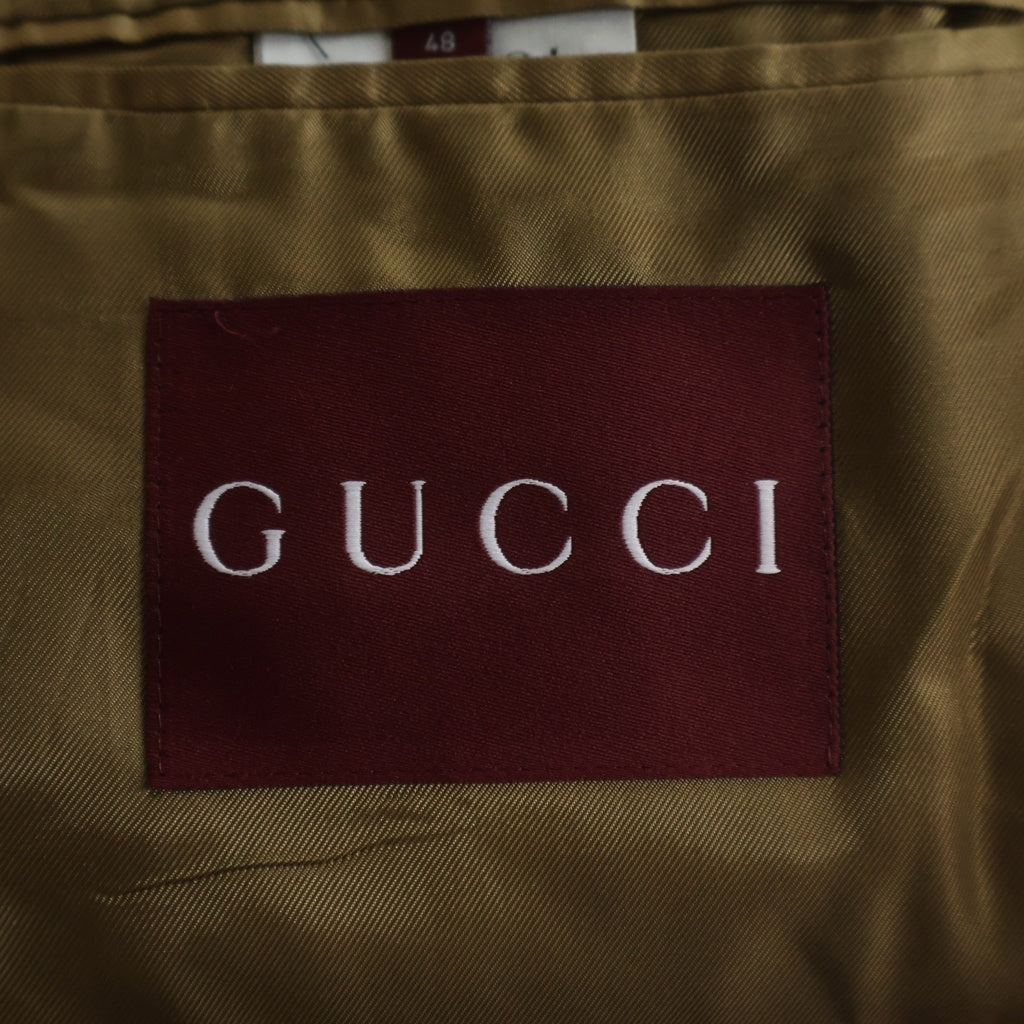 GUCCI(グッチ) FAUX FAR COAT ボタンアップ フェイクファーコート ブラウン 797076 ZARUP 797076 ZARUP