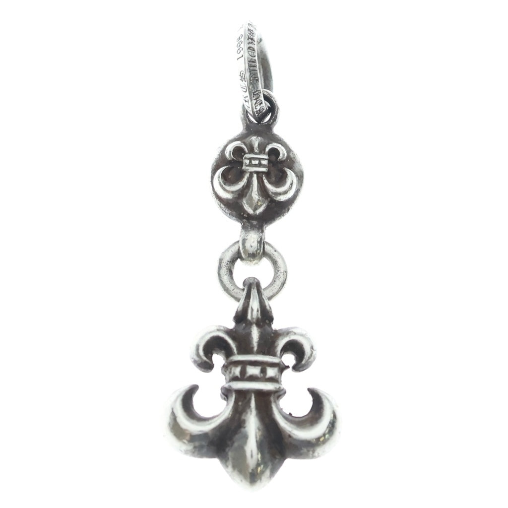CHROME HEARTS(クロムハーツ) 1BALL BS FLEUR 1ボールBSフレアチャーム ペンダントトップ シルバー BCA198
