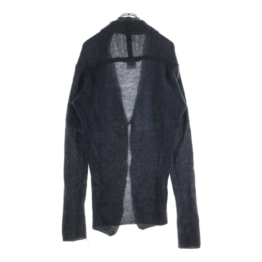 JULIUS(ユリウス) KID MOHAIR 変形キッドモヘアカーディガン グレー