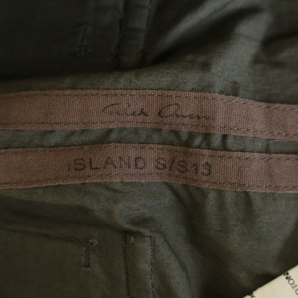 Rick Owens(リックオウエンス) 13SS ドローストリング サルエルショーツ ハーフパンツ ベージュ RU5384