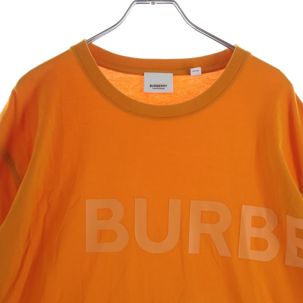 BURBERRY(バーバリー) Hoeseferry Logo Tee ホースフェリー ロゴ 半袖Tシャツ オレンジ 8040692