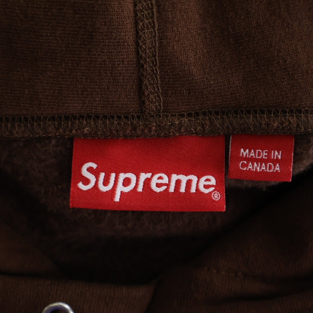 SUPREME(シュプリーム) 22AW Capital Hooded Sweatshir キャピタル プルオーバーパーカー フーディー ブラウン