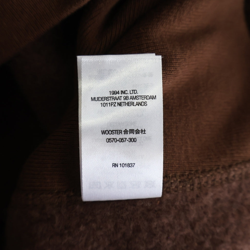 SUPREME(シュプリーム) 22AW Capital Hooded Sweatshir キャピタル プルオーバーパーカー フーディー ブラウン