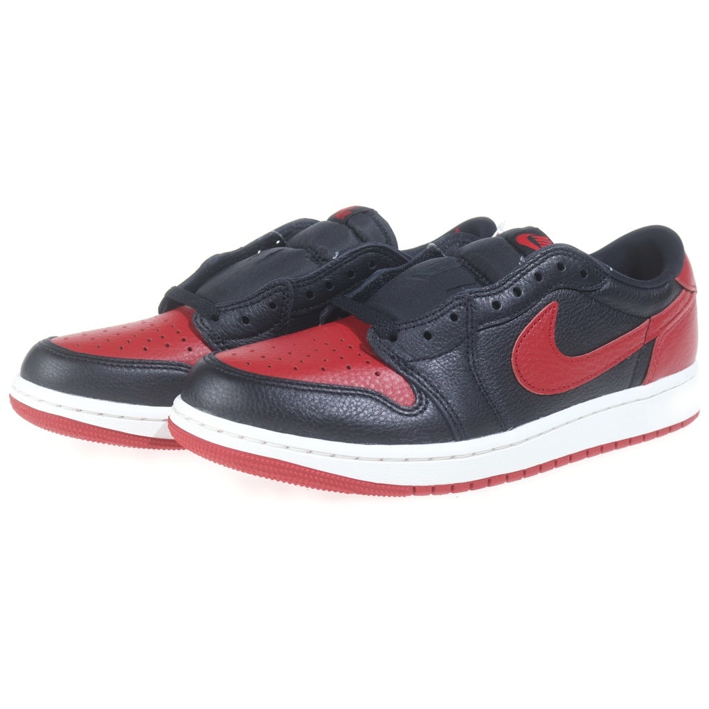 NIKE(ナイキ) AIR JORDAN1 LOW BANNED エアージョーダン1 レザーローカットスニーカー レッド/ブラック US9/27cm IW6276-100