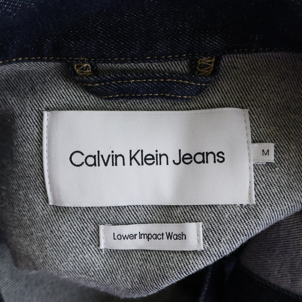 Calvin Klein(カルバンクライン) 22SS DAD DENIM JACKET タイガー刺繍 デニムジャケット インディゴ J319942