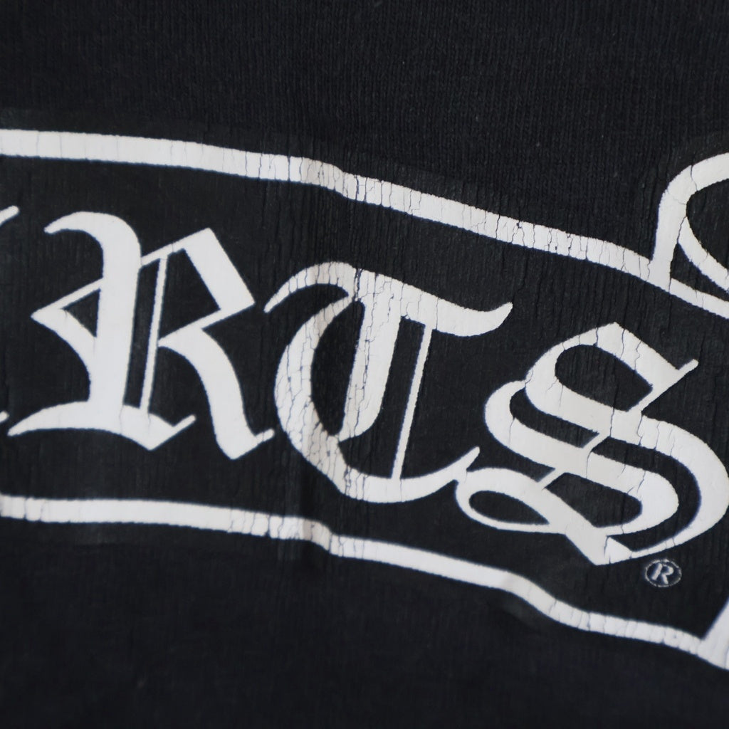 CHROME HEARTS(クロムハーツ) OLD FLEURKNEE TEE オールドモデル フレアニー ロゴプリント 長袖Tシャツ ブラック