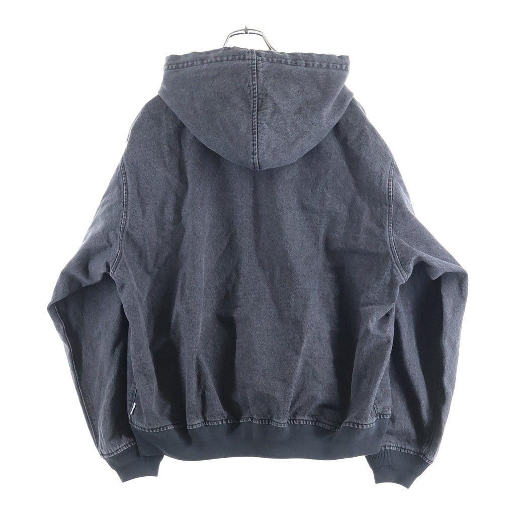 WTAPS(ダブルタップス) 26SS COTTON. DENIM フード付き デニムジャケット ブラック 261WVDT-JKM01