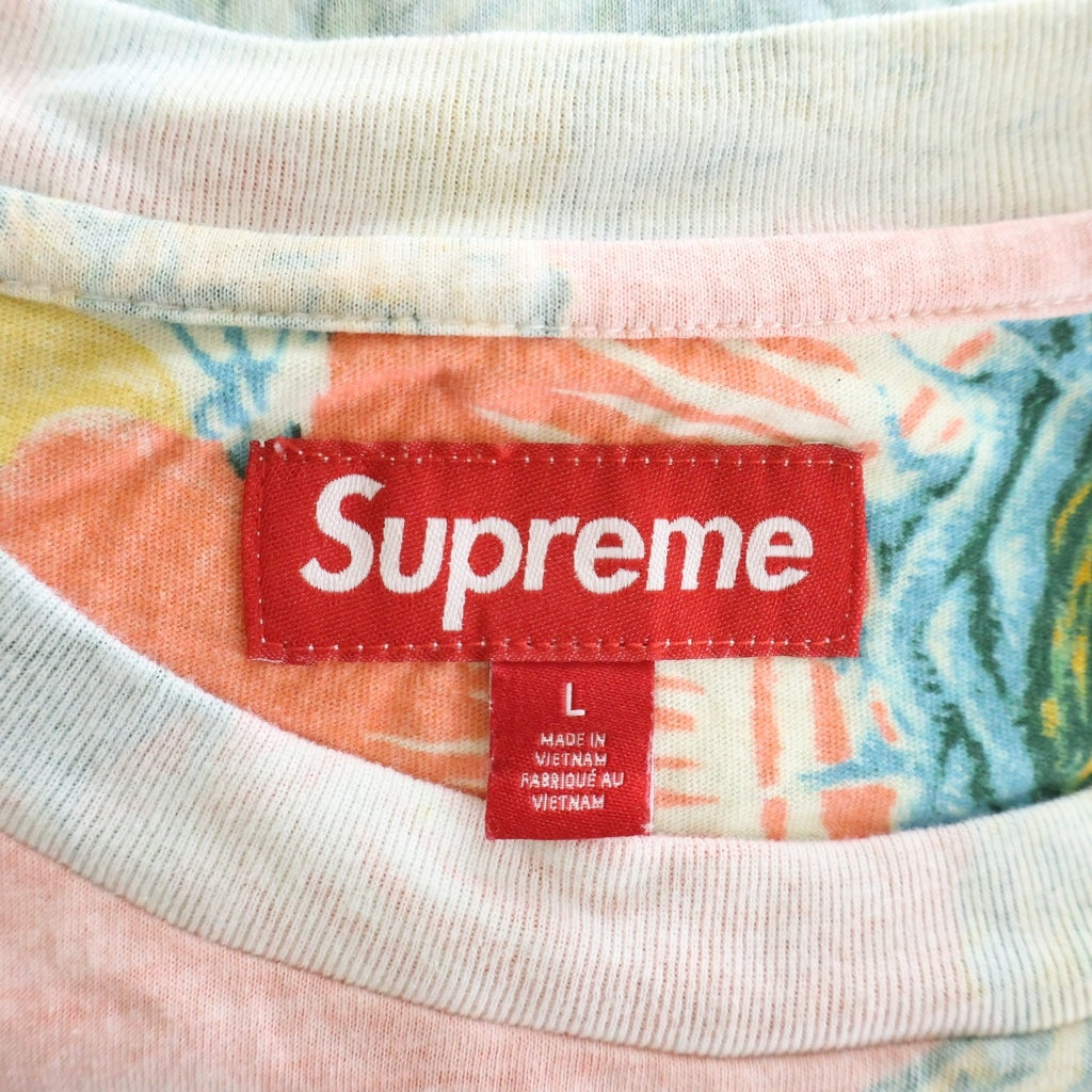 SUPREME(シュプリーム) 25AW Jesus S/S Top ジーザス総柄 クルーネック半袖カットソーTシャツ マルチカラー