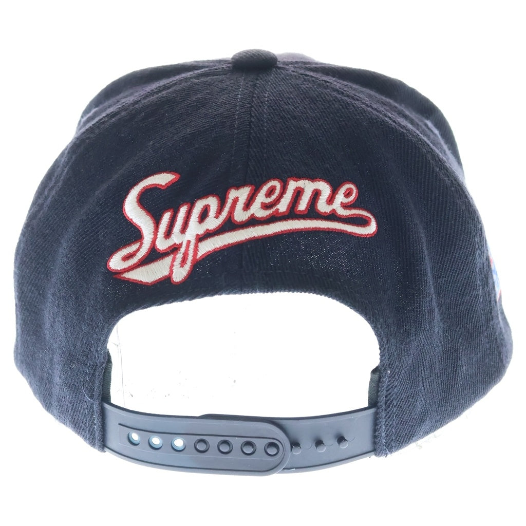 SUPREME(シュプリーム) 26SS World Famous S Logo 6 Panel ワールドフェイマス Sロゴ 6パネル キャップ 帽子 ネイビー