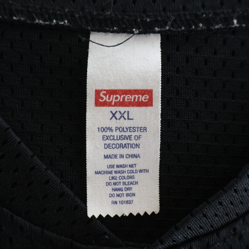 SUPREME(シュプリーム) 25SS S Logo Baseball Henley エスロゴ ベースボール ヘンリー 半袖シャツ ブラック