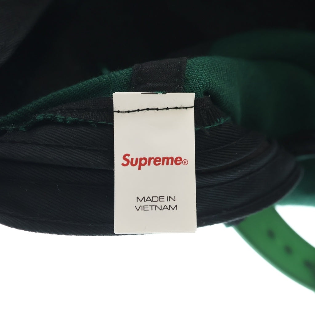SUPREME(シュプリーム) 26SS World Famous S Logo 6 Panel ワールドフェイマス Sロゴ 6パネル キャップ 帽子 グリーン