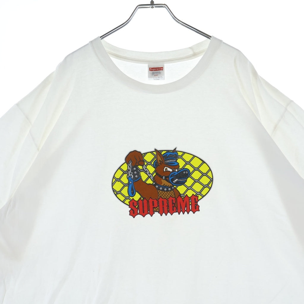 SUPREME(シュプリーム) 26SS Leash Tee リーシュ 半袖Tシャツ カットソー ホワイト