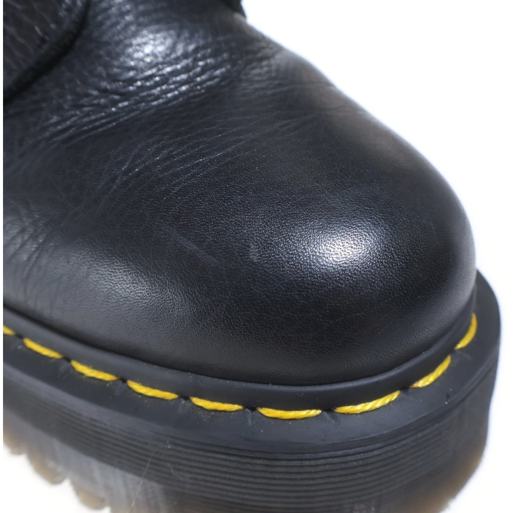 Rick Owens(リックオウエンス) ×Dr MARTENS 18 HOLE BOOTS ドクターマーチン 18ホール レースアップブーツ ブラック US9/27cm 1918RO