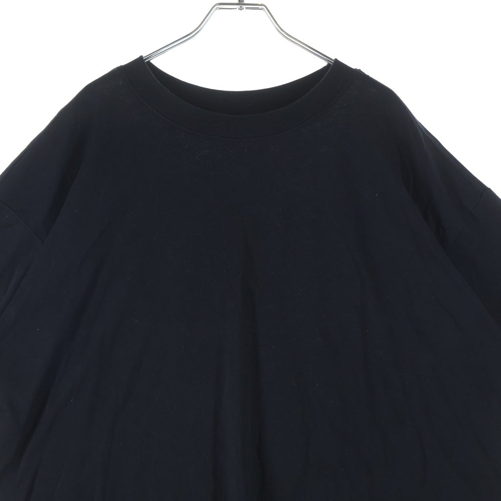 FEAR OF GOD ESSENTIALS(フィアオブゴッド エッセンシャルズ) バックロゴ プリント クルーネックオーバーサイズ Tシャツ カットソー ブラック ‐