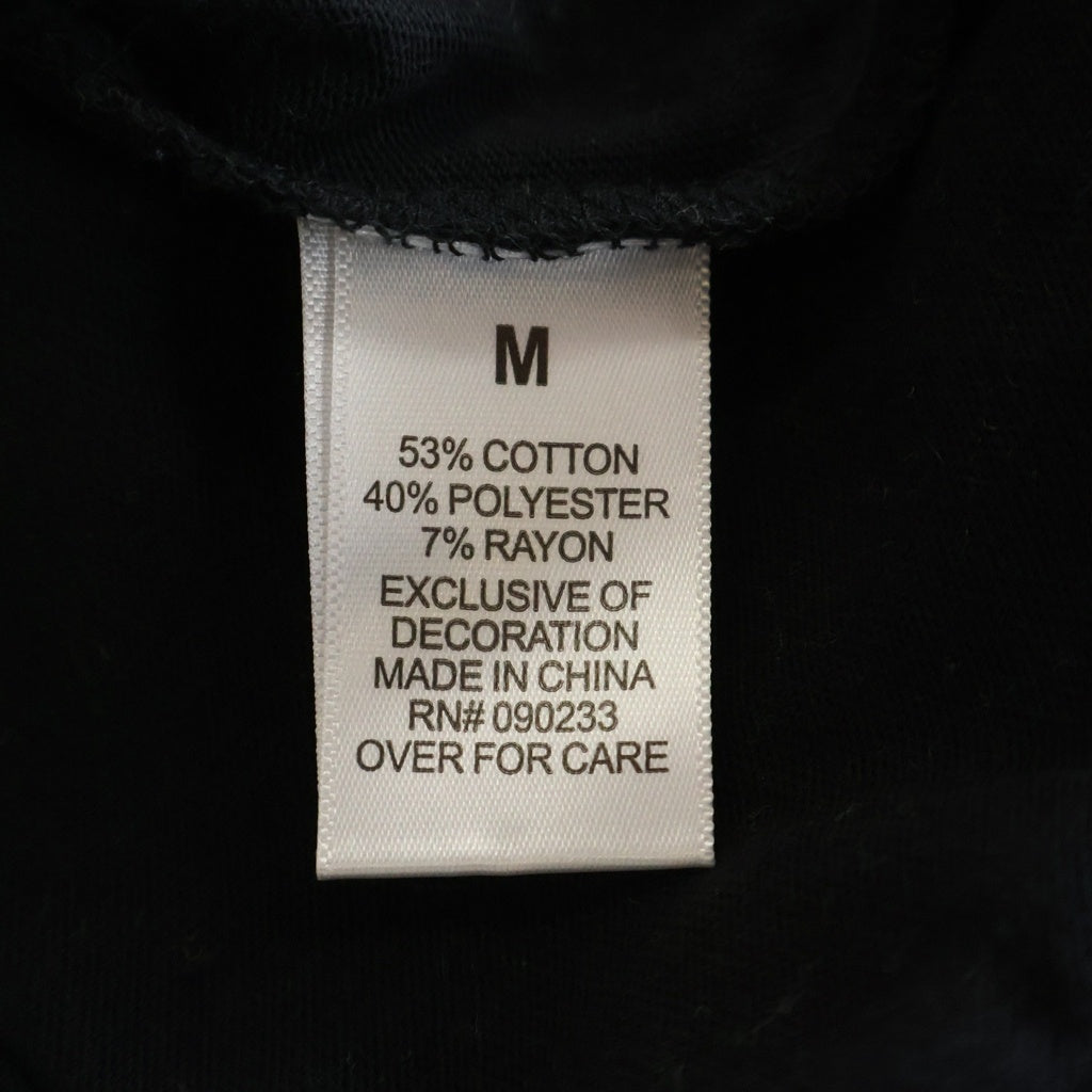 FEAR OF GOD ESSENTIALS(フィアオブゴッド エッセンシャルズ) バックロゴ プリント クルーネックオーバーサイズ Tシャツ カットソー ブラック ‐