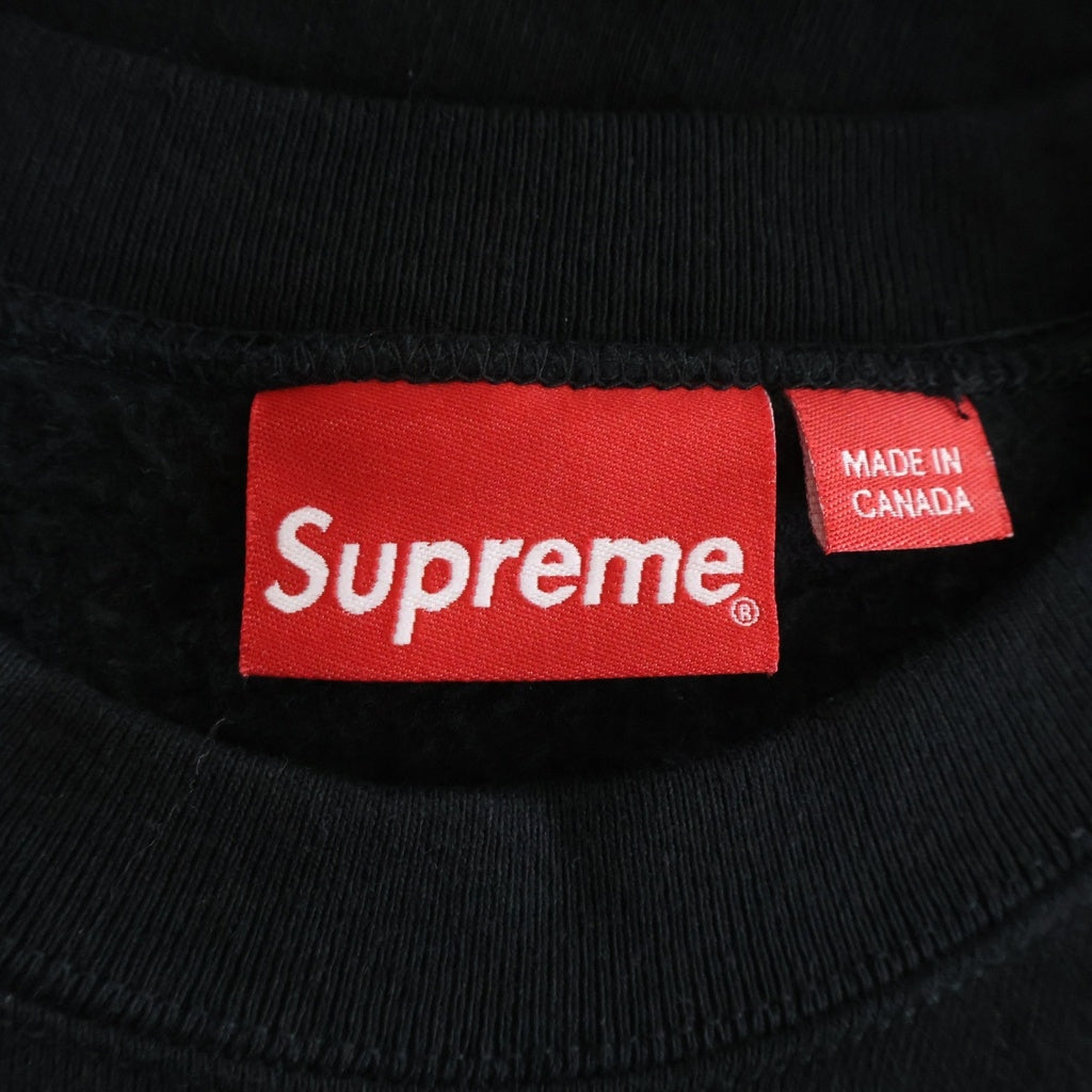 SUPREME(シュプリーム) 22AW Box Lox Crewneck Sweatshirt ボックスロゴ クルーネックスウェットトレーナー ブラック