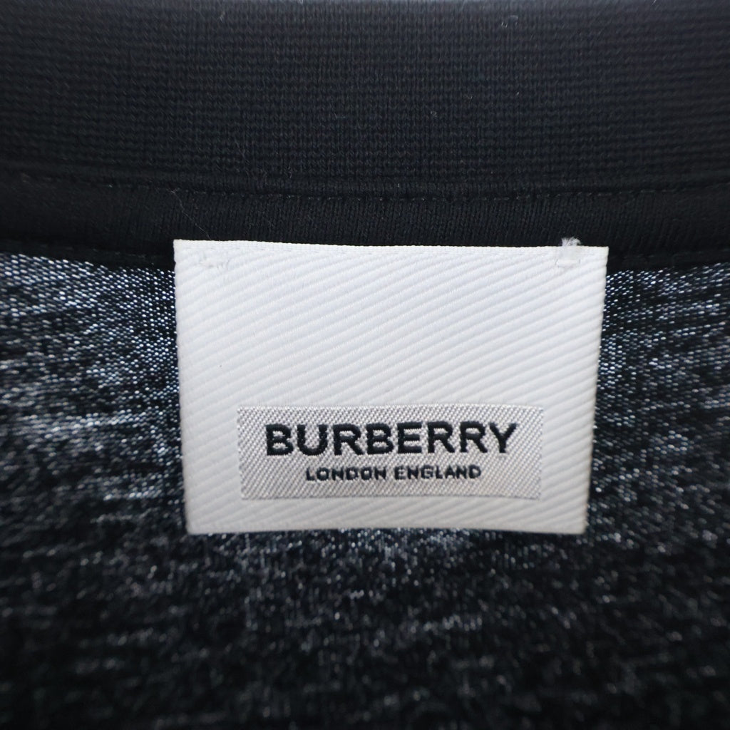 BURBERRY(バーバリー) HORSE FERRY ホースフェリー プリント オーバーサイズ Tシャツ カットソー ブラック 8057986