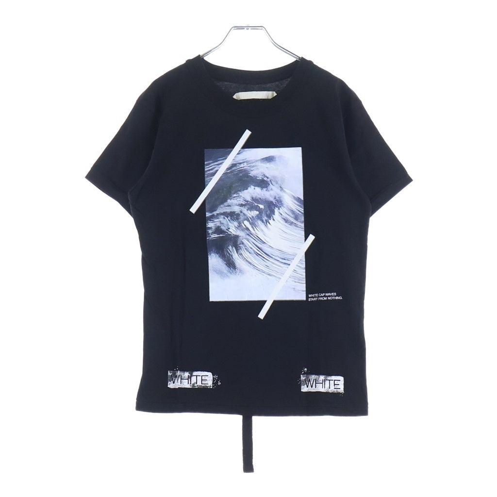 OFF-WHITE(オフホワイト) 15SS グラフィック半袖Tシャツ カットソー ブラック
