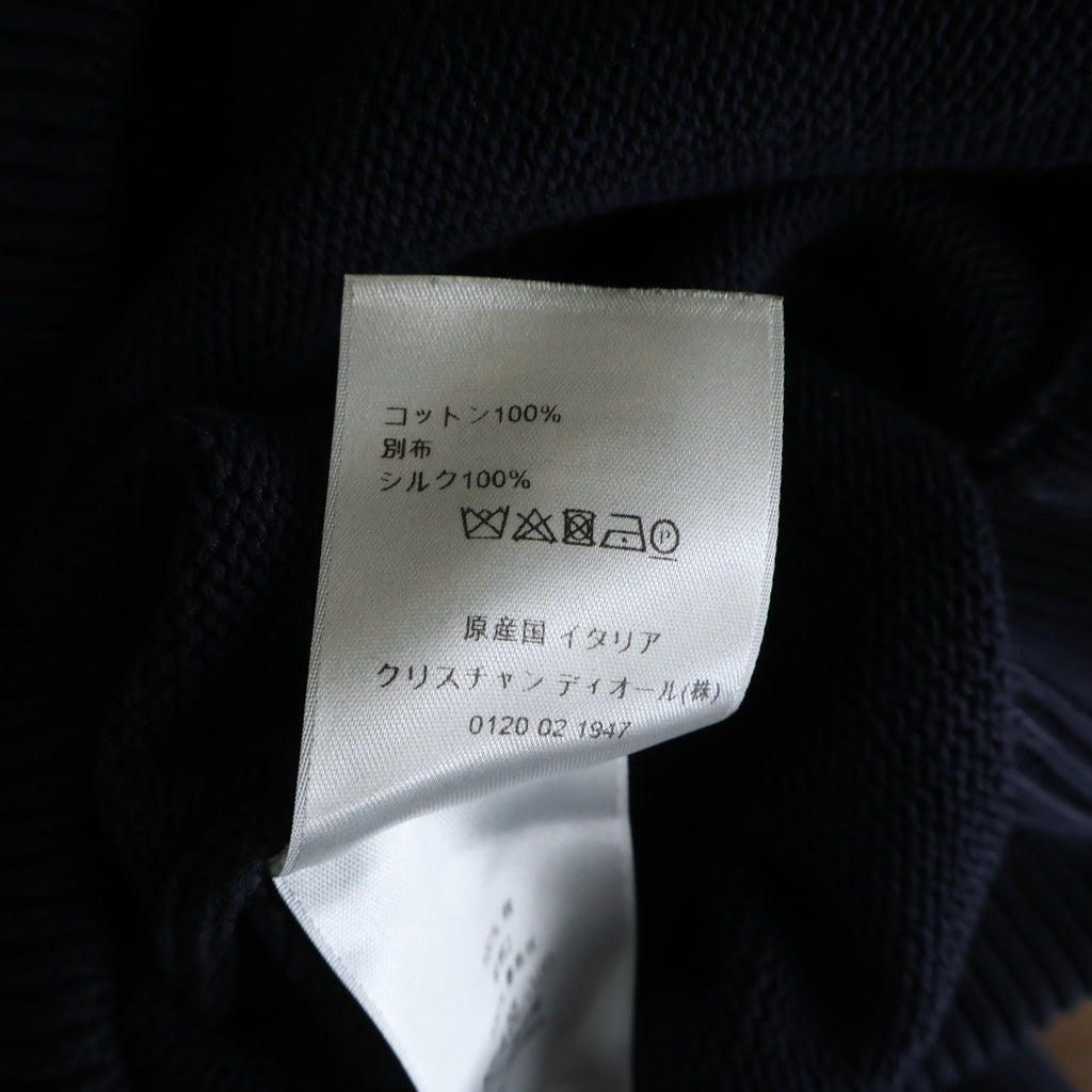 DIOR(ディオール) オブリーク トロッター 長袖ニット ブラック 113M638AT187