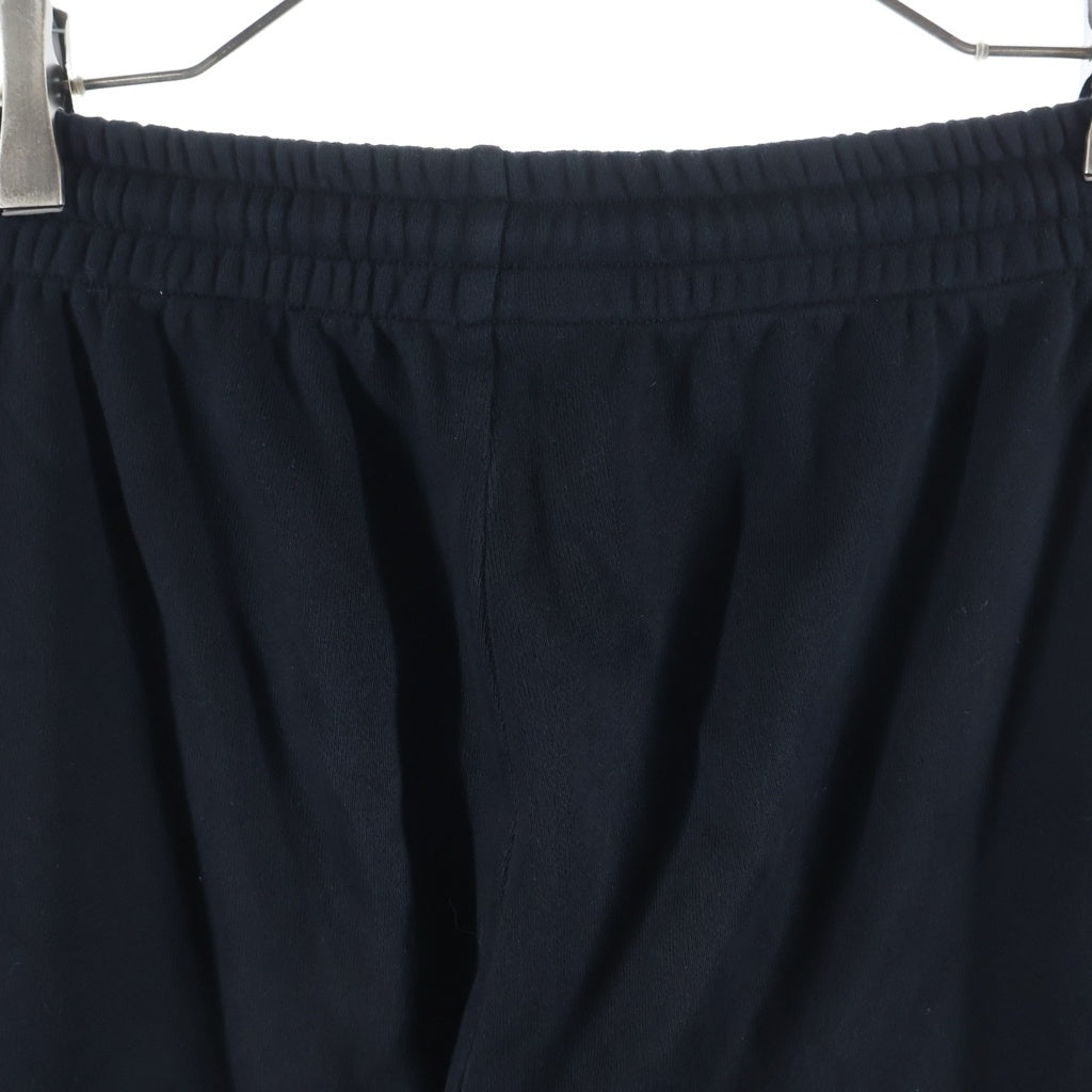 CELINE(セリーヌ) 21AW CHAINS TRACK PANTS IN COTTON FLEECE コットンフリース チェーン ジョガーパンツ スウェットパンツ 2Z108052H ブラック