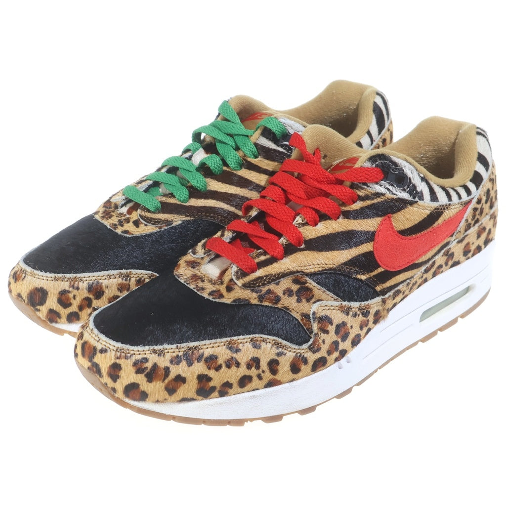 NIKE(ナイキ) ×atmos Air Max 1 DLX Animal Pack Safari エアマックス1 アニマルパックサファリ ローカットシューズ スニーカー マルチカラー AQ0928-700