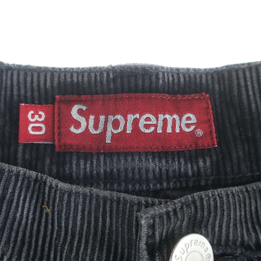 SUPREME(シュプリーム) Double Knee Corduroy Painter Pant ダブルニー コーデュロイ ペインターパンツ ブラック