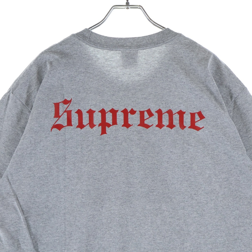 SUPREME(シュプリーム) 24AW Snow White Tee スノー ホワイト 白雪姫 クルーネック半袖カットソーTシャツ グレー