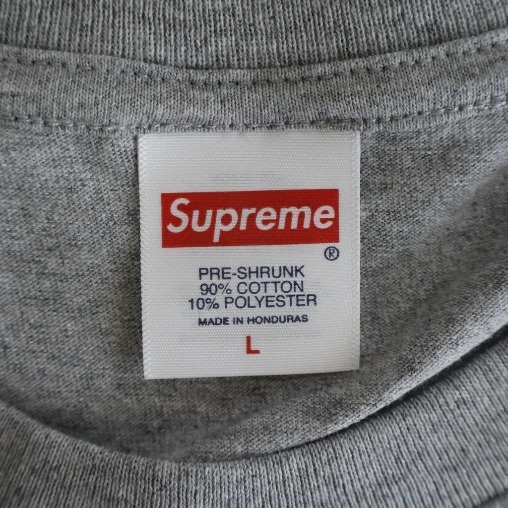 SUPREME(シュプリーム) 24AW Snow White Tee スノー ホワイト 白雪姫 クルーネック半袖カットソーTシャツ グレー