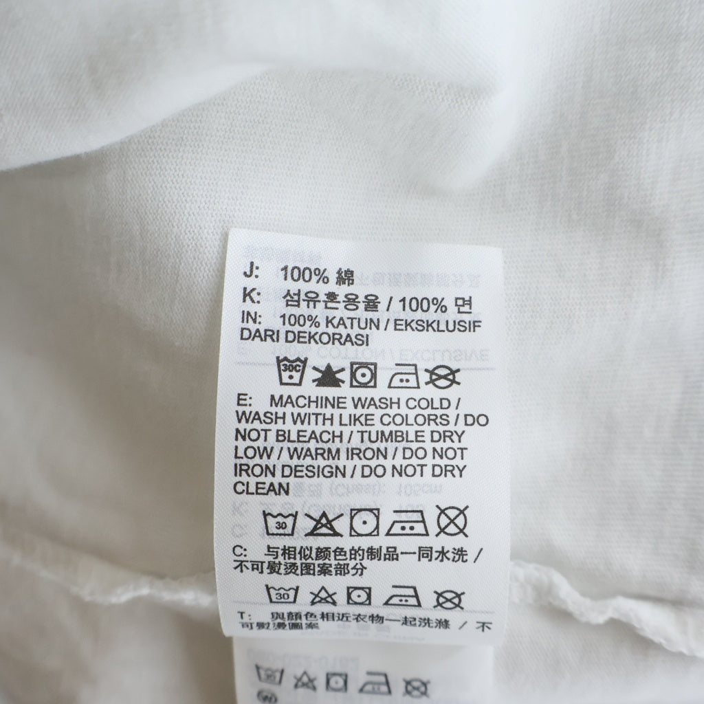 NIKE(ナイキ) ×STUSSY 8 BALL TEE ストゥーシー フロント8ボールプリント クルーネック半袖カットソーTシャツ ホワイト DO9322-100