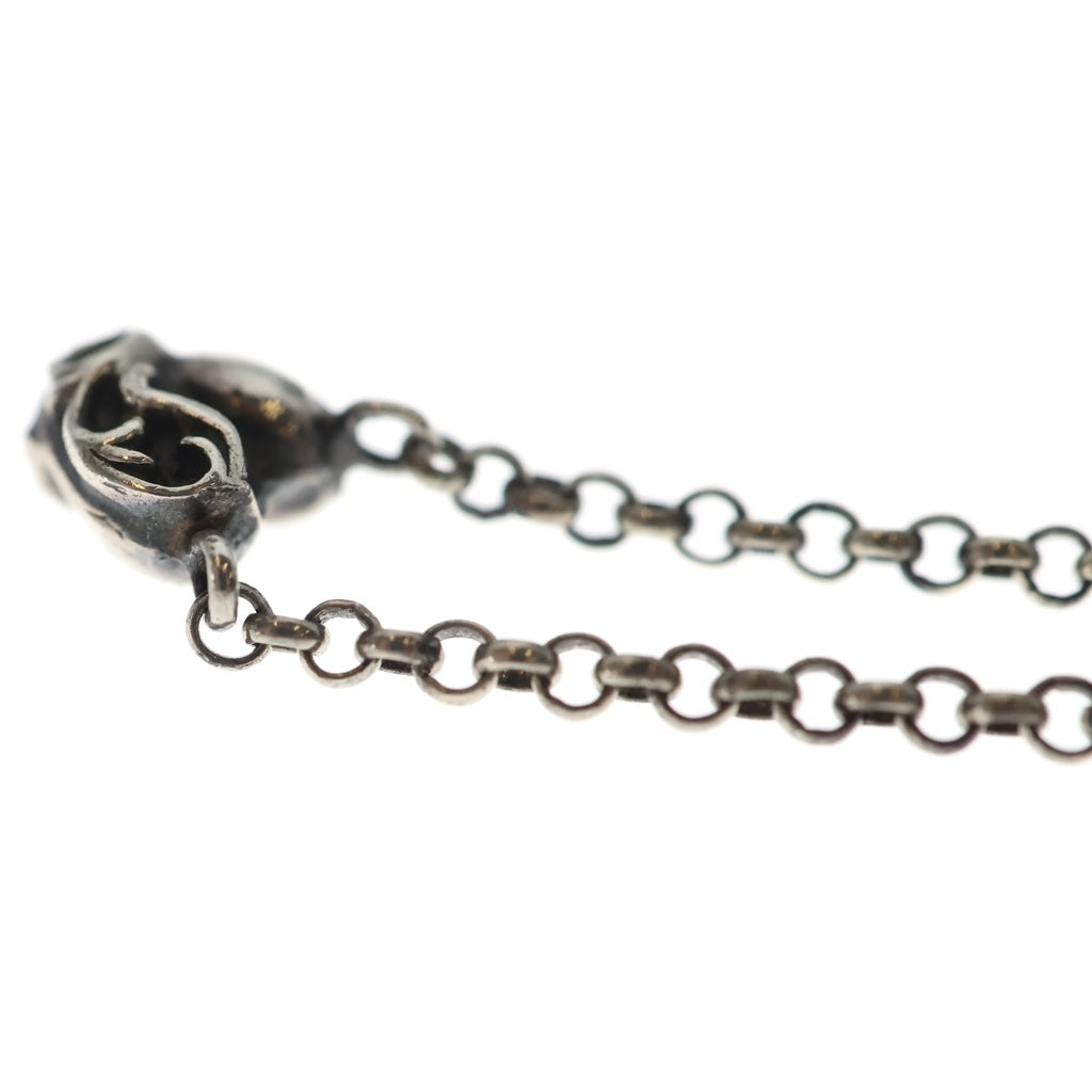 CHROME HEARTS(クロムハーツ) HEART NECKCHAIN R16 ハートロールチェーンネックレス 16inch シルバー ‐
