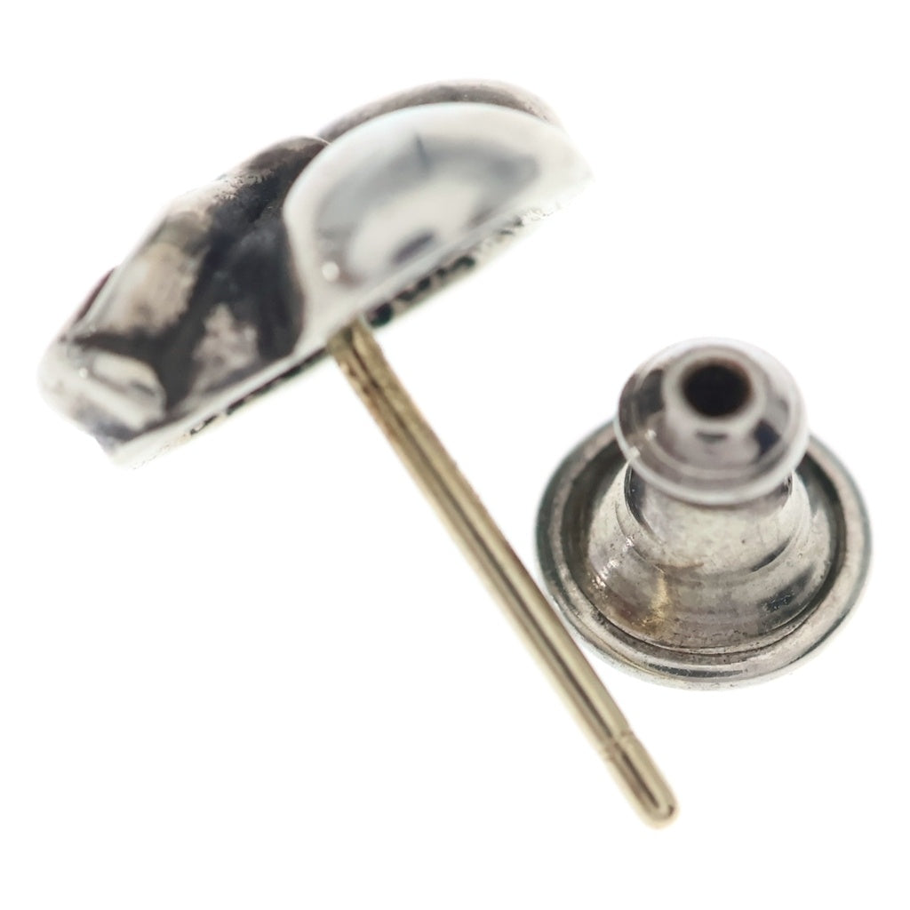 CHROME HEARTS(クロムハーツ) STUD HEART ハート スタッドピアス シルバー BCA112 レディース