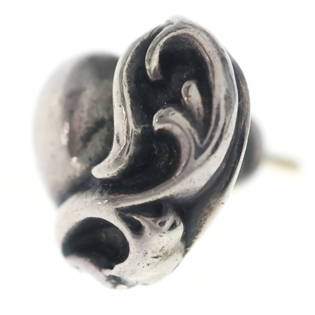 CHROME HEARTS(クロムハーツ) STUD HEART ハート スタッドピアス シルバー BCA112 レディース