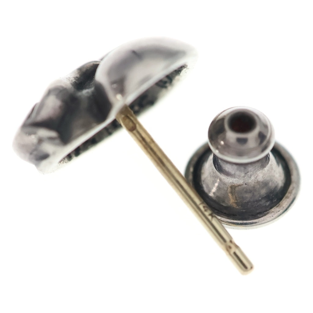 CHROME HEARTS(クロムハーツ) STUD HEART ハート スタッドピアス シルバー BCA112 レディース