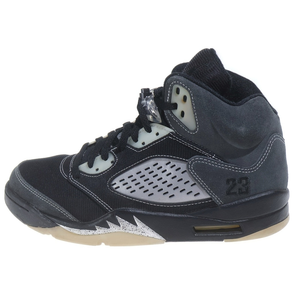 NIKE(ナイキ) AIR JORDAN 5 ANTHRACITE エア ジョーダン アンスラサイト ハイカットスニーカー ブラック US9/27cm DB0731-001