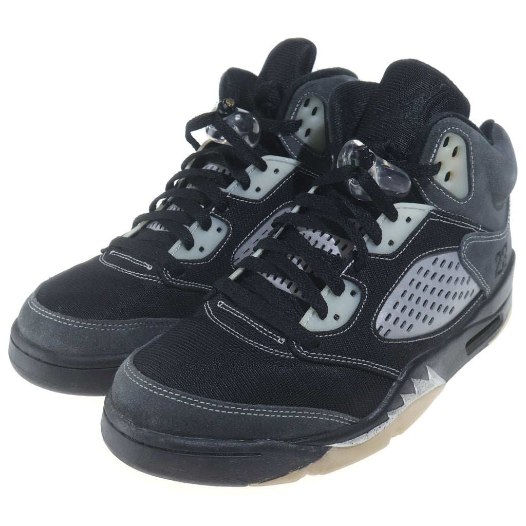 NIKE(ナイキ) AIR JORDAN 5 ANTHRACITE エア ジョーダン アンスラサイト ハイカットスニーカー ブラック US9/27cm DB0731-001