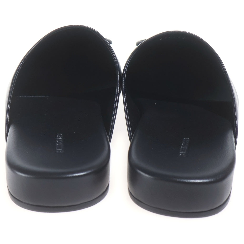 BALENCIAGA(バレンシアガ) Cosy BBレザーミュール サンダル ブラック 590935