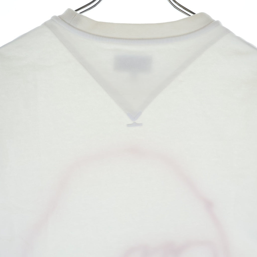 KENZO(ケンゾー) Tribute Embroidered T-shirt フロント刺繍半袖Tシャツ カットソー ホワイト FC55TS2044SB