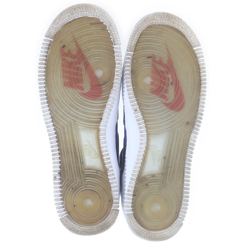 NIKE(ナイキ) LAB AIR FORCE 1 MID ラボエアフォースミッド ハイカットスニーカー シューズ ネイビー US9/27cm 819677-402