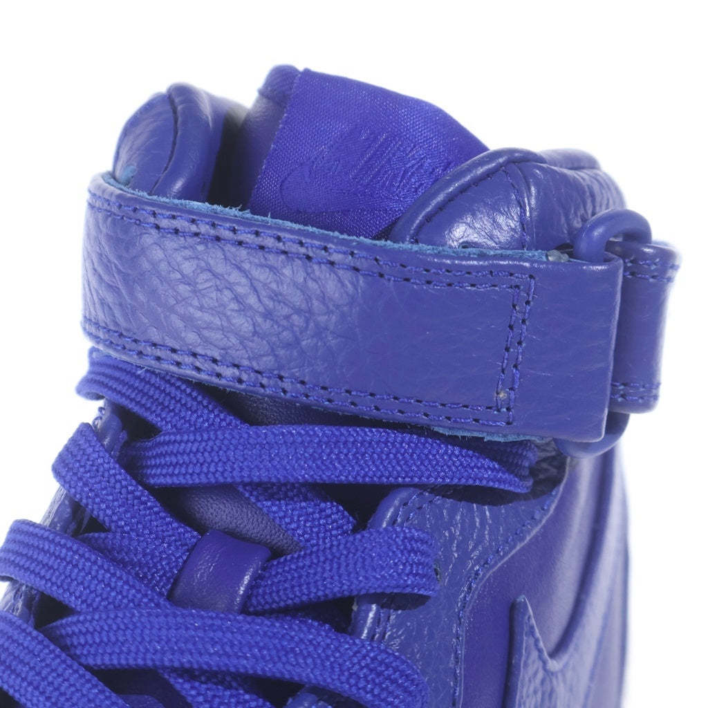 NIKE(ナイキ) LAB AIR FORCE 1 MID ラボエアフォースミッド ハイカットスニーカー シューズ ネイビー US9/27cm 819677-402