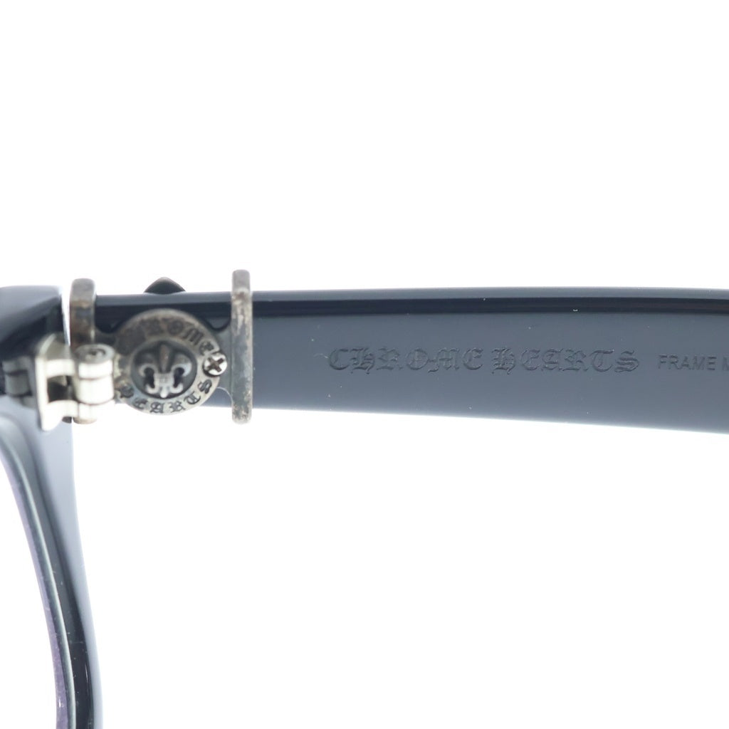 CHROME HEARTS(クロムハーツ) GITTIN ANY?-A BSフレアテンプル ウェリントン サングラス メガネ ブラック 51146706