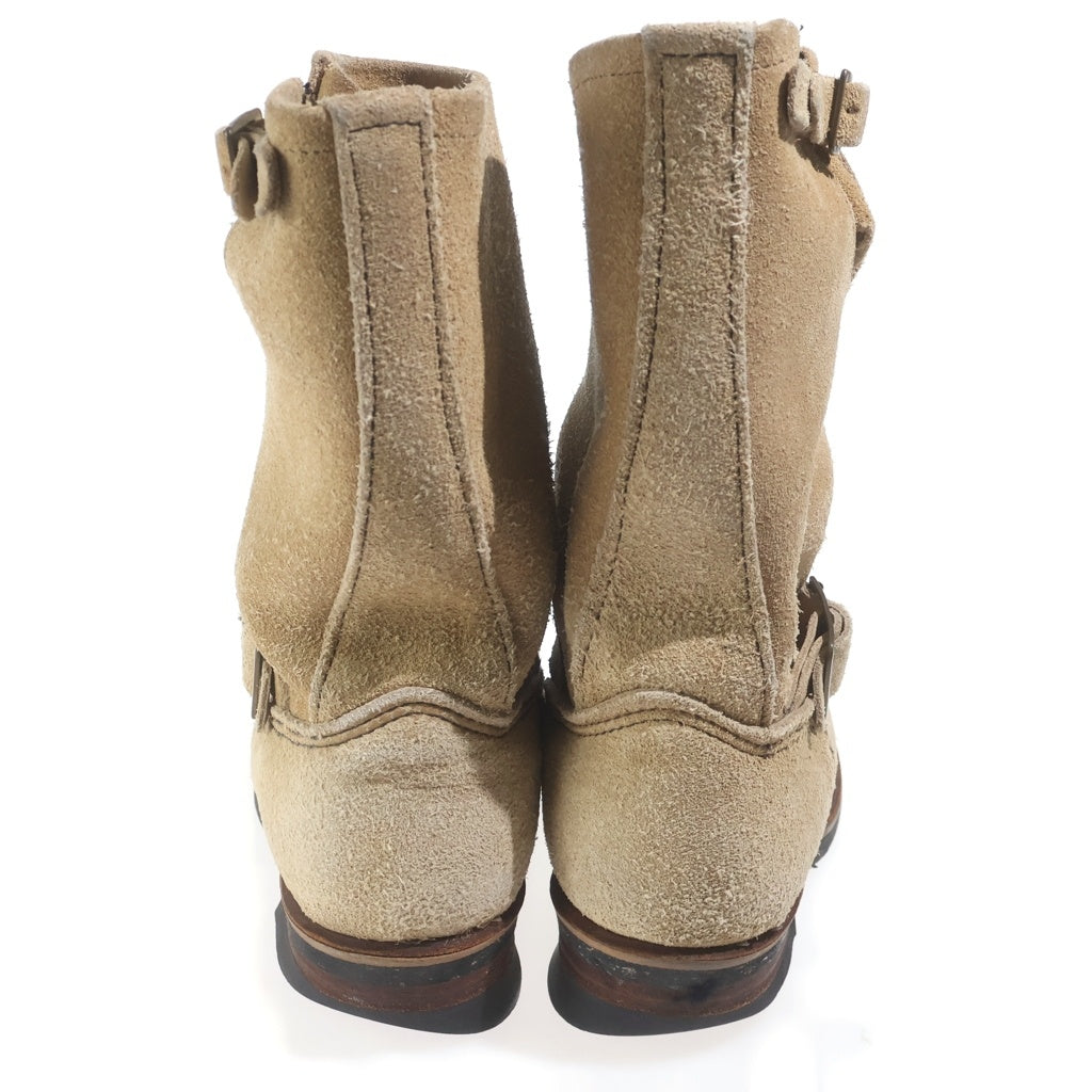 RED WING(レッド ウイング) 2015年製 エンジニアブーツ スエード ブラウン 8268