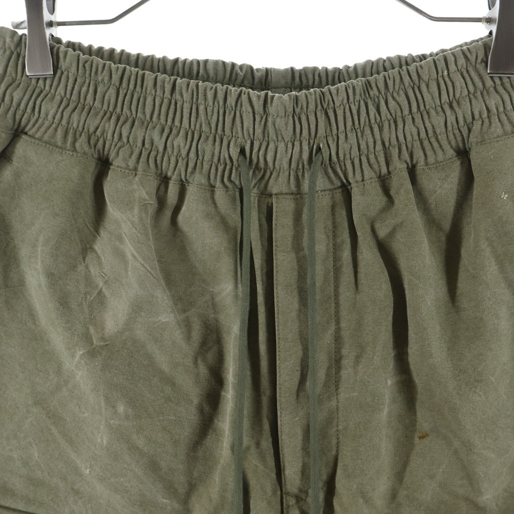 READY MADE(レディメイド) 24SS CARGO SHORTS カーゴショーツ ハーフパンツ カーキ REーCOーKHー00-00-273