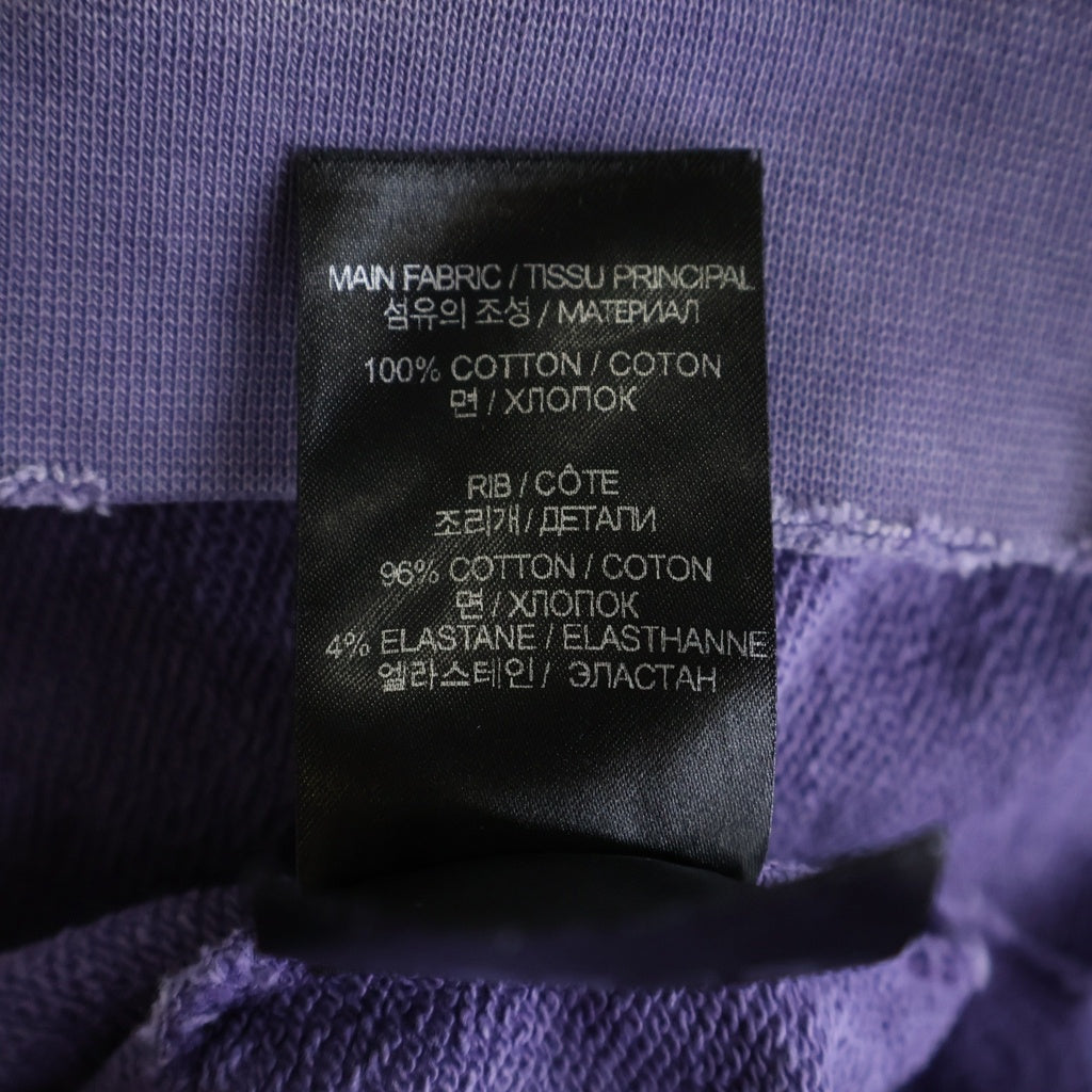 VETEMENTS(ヴェトモン) Purple sweatshirt with a vintage effect ヴィンテージ加工 クルーネックスウェット トレーナー パープル UE63CN160L