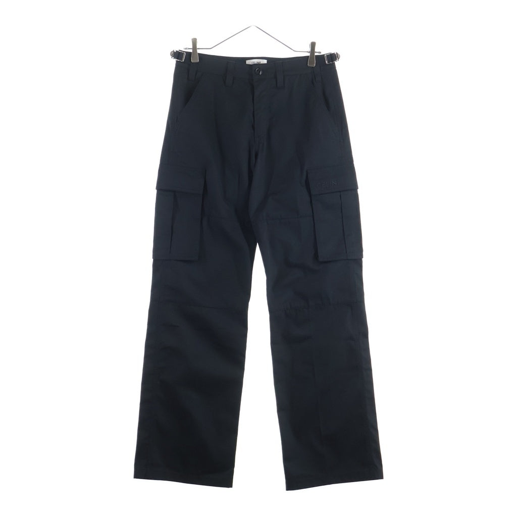 CELINE(セリーヌ) 24AW テクニカルカーゴパンツ ブラック RP011004N.38NO