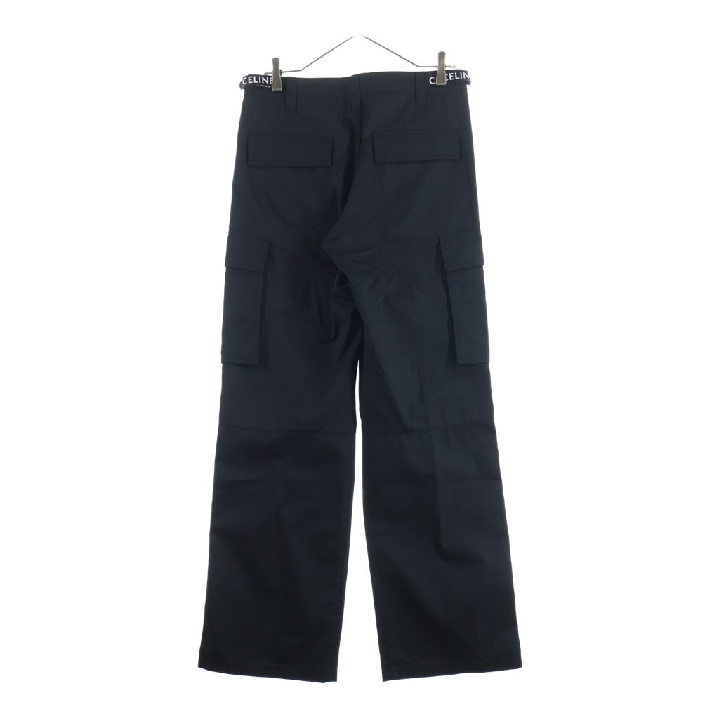 CELINE(セリーヌ) 24AW テクニカルカーゴパンツ ブラック RP011004N.38NO