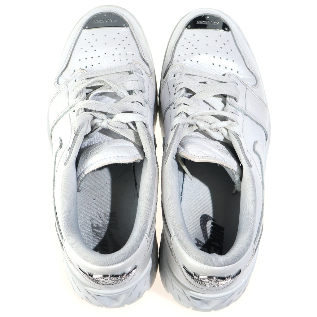NIKE(ナイキ) AIR JORDAN BROOKLYN LOW エア ジョーダン 1 ブルックリン ローカットスニーカー シューズ ホワイト