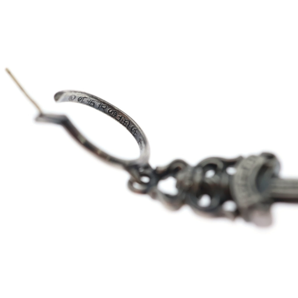 CHROME HEARTS(クロムハーツ) No5 DAGGER #5 ダガーフープ ピアス シルバー BCA106