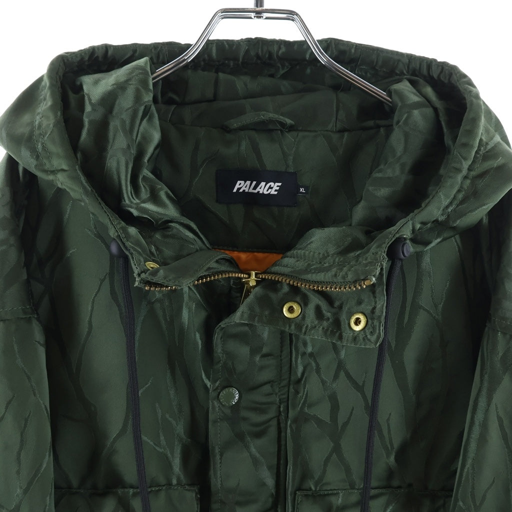 Palace Skateboards(パレススケートボーズ) 24AW ×PORTER TANKER FIELD JACKET タンカー フィールドジャケット フード付きナイロンジャケット オリーブ